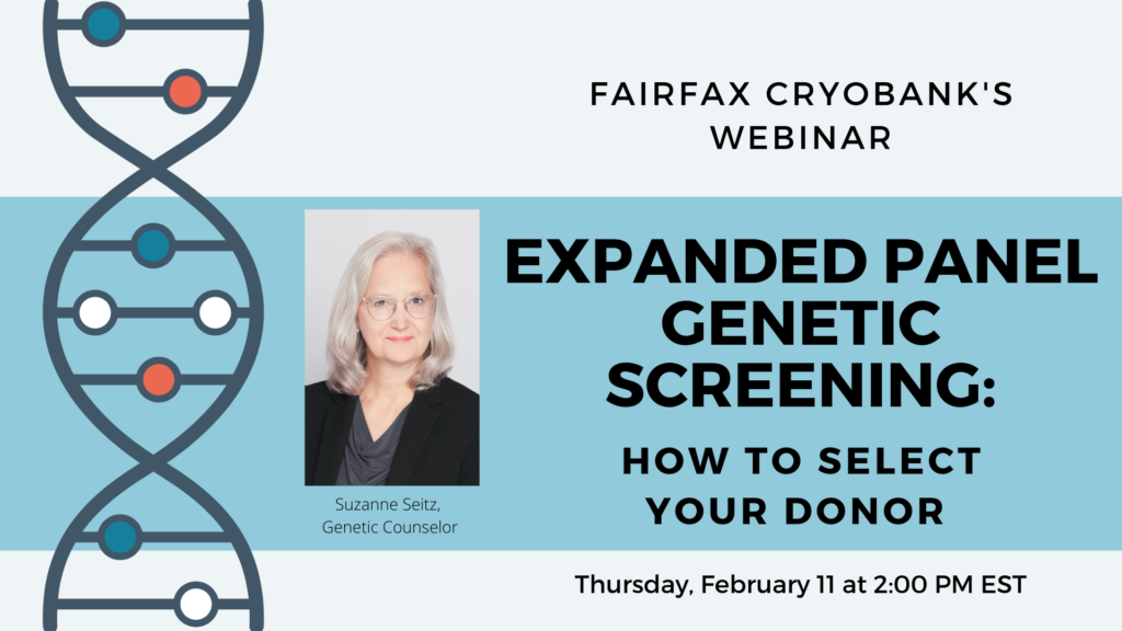 Webinar: Expanded Panel Genetic Screening