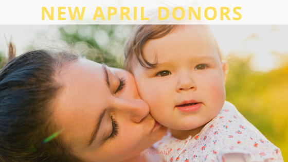 New Donors of April