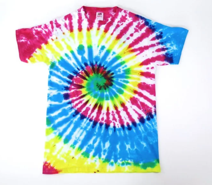 Pride rainbow tie dye shirt