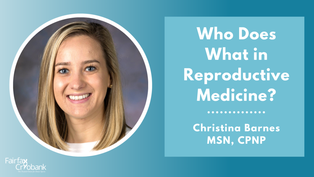 Who Does What in Reproductive Medicine?